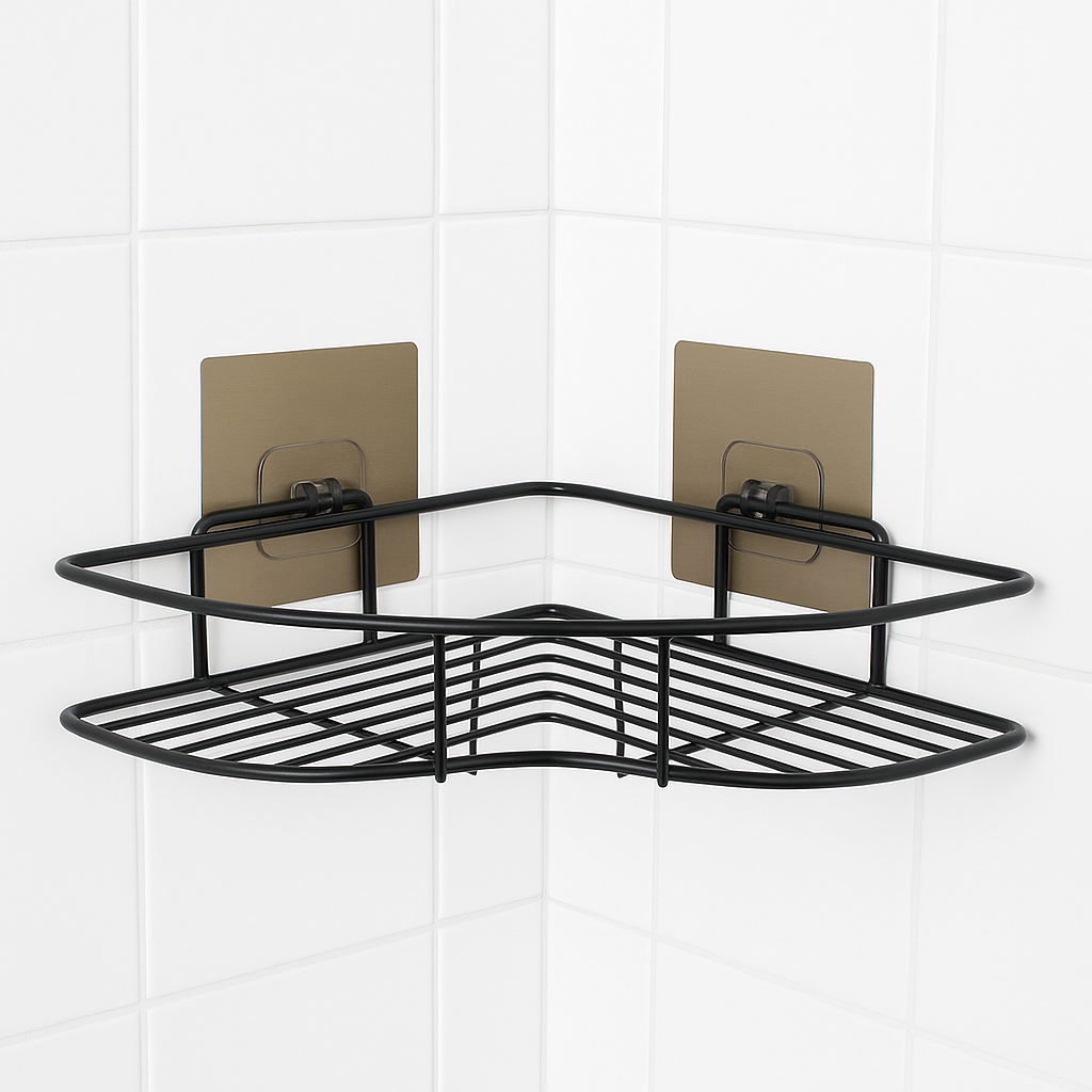 Metal  Corner Shelf - Self Adhesive