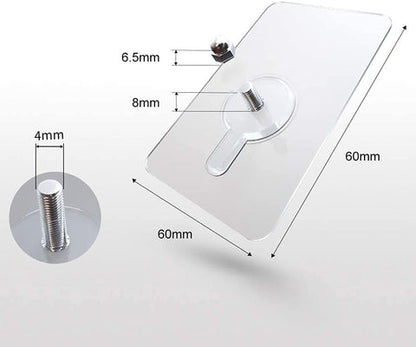 GripMax™ – Super Strong Adhesive Hooks (10 Pcs)